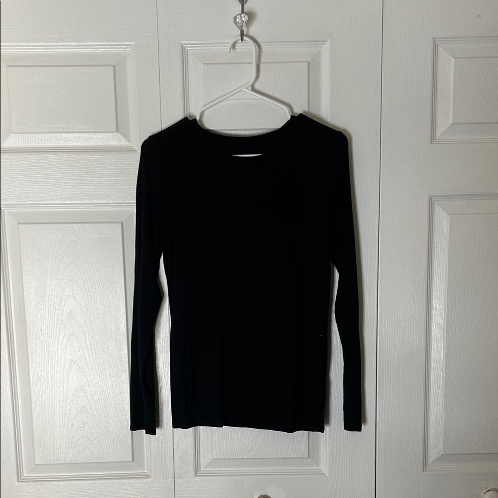 Black Long Sleeve Top